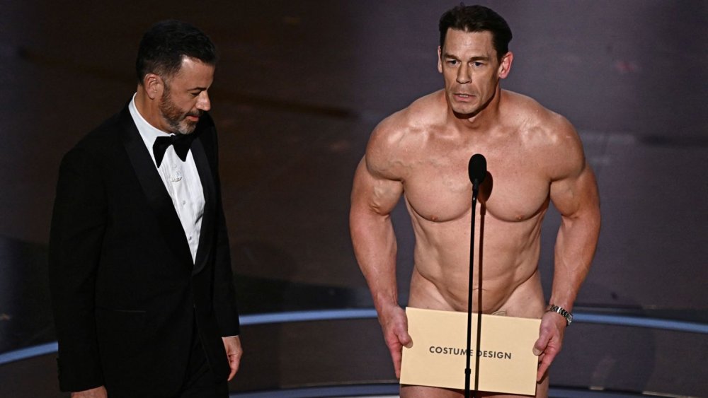 John Cena yambaye ubusa mu bihembo bya Oscars